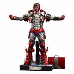 Iron Man 2 Figura Movie Masterpiece 1/6 Tony Stark (Mark V Suit Up Version) Deluxe 31 cm