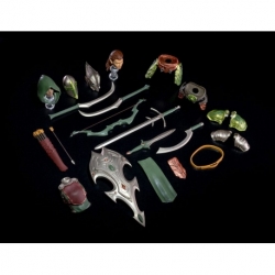 Mythic Legions: Aetherblade Accesorios para Figuras Female Elf Builder Deluxe