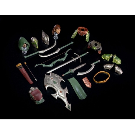 Mythic Legions: Aetherblade Accesorios para Figuras Female Elf Builder Deluxe