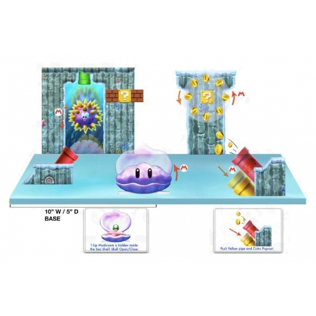 World of Nintendo Super Mario Escenario de Juego Deluxe Underwater