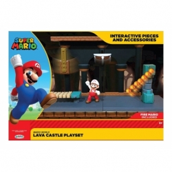 World of Nintendo Super Mario Escenario de Juego Lava Castle