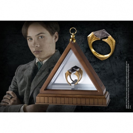 Harry Potter Réplica 1/1 Anillo Lord Voldemort (bañado en oro)