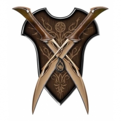 El Hobbit Réplica 1/1 Cuchillos de cazador de Tauriel
