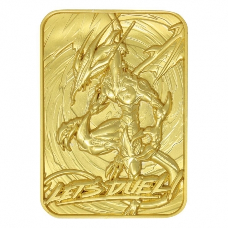 Yu-Gi-Oh! Réplica Card Stardust Dragon (bañado en oro)