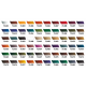 [72184] - 60 x 18 ml - Artist’s Selection 60 x 18 ml - Case Xpress Color de Vallejo