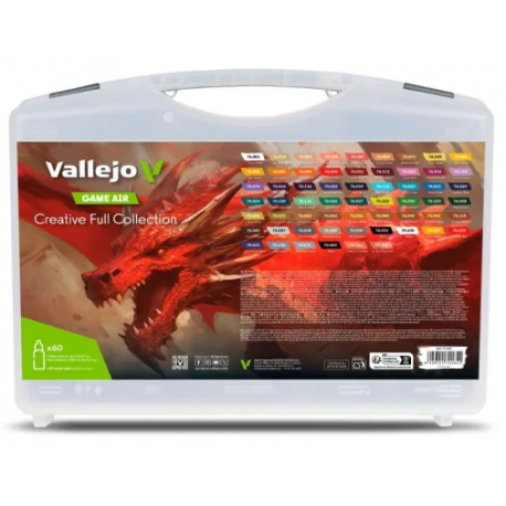 [72185] Creative Full Collection - Game Air Case from Vallejo