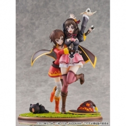 SHIBUYA SCRAMBLE FIGURE 1/6 Megumin & Yunyun Futari wa Otomodachi Ver. 26 cm