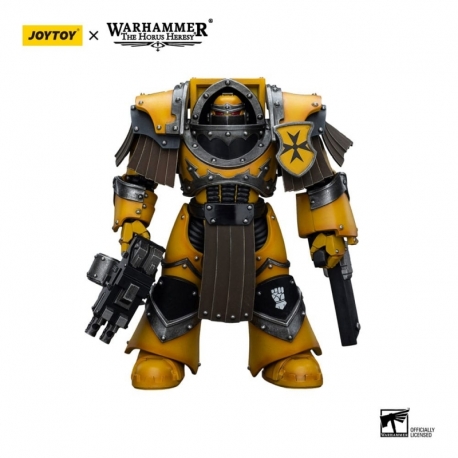 Figura 1/18 Imperial Fists Legion Cataphractii Terminator Squad Legion Cataphractii with Chainfist 12 cm