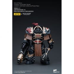 Figura 1/18 Sons of Horus Justaerin Terminator Squad Justaerin with Multi-melta and Power MauL 12 cm
