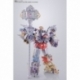 Disney Figura DX Chogokin Super Magical Combined King Robo Micky & Friends Disney 100 Years of Wonder 22 cm