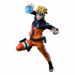 Naruto Shippuden Figure SH Figures Naruto Uzumaki -The Jinchuuriki Entrusted with Hope- 14 cm