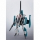 Macross II The Super Dimension Fortress Lovers Again Figura Hi-Metal R VF-2SS Valkyrie II + SAP Lovers Again 16 cm