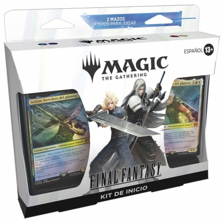 Magic the Gathering Final Fantasy 2024 Starter Kit Box (Spanish) by Wizards of the Coast