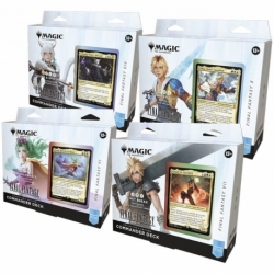 Magic the Gathering Final Fantasy Commander Decks Collector's Edition Display (4) english
