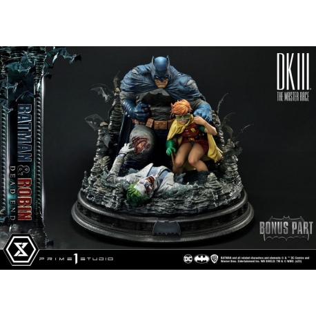 DC Comics Ultimate Premium Masterline Series Statue 1/4 Batman & Robin Dead End Ultimate Bonus Version 61 cm