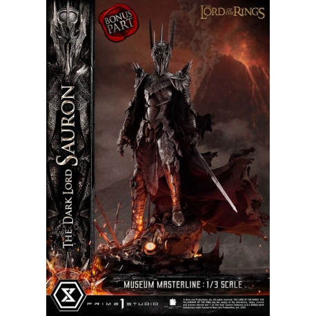 Lord of the Rings Museum Masterline Series Statue 1/3 The Dark Lord Sauron Bonus Version 117 cm