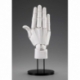 Takahiro Kagami PVC Artist Support Item Hand 1/1 Model Men /R White 22 cm