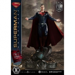 Zack Snyder's Justice League Estatua Real Elite Masterline Series 1/3 Superman Knightmare Color Edition 95 cm