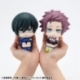 Blue Lock Estatua PVC Look Up Rin Itoshi & Sae Itoshi Japanese National Player Match Ver. 11 cm (with gift)