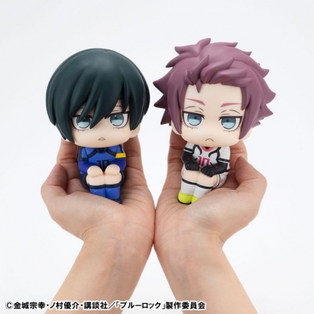 Blue Lock Estatua PVC Look Up Rin Itoshi & Sae Itoshi Japanese National Player Match Ver. 11 cm (with gift)