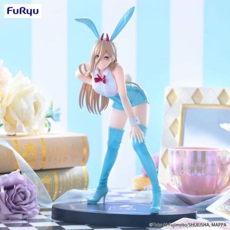Chainsaw Man Estatua PVC BiCute Bunnies Power Light Blue Color Ver. 30 cm