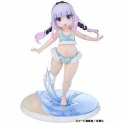 Mishiranu Joshikousei ni Kankinsareta Mangaka no Hanashi Estatua PVC 1/6 Kanna Kamui Swimsuit On the Beach Ver. (re-run) 20 cm