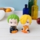 One Piece Estatuas PVC Look Up Roronoa Zoro & Sanji Future Island Egghead Ver. 11 cm (with gift)