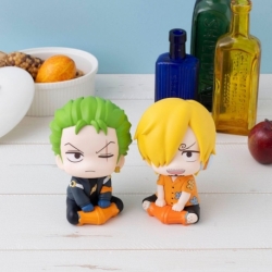 One Piece Estatuas PVC Look Up Roronoa Zoro & Sanji Future Island Egghead Ver. 11 cm (with gift)