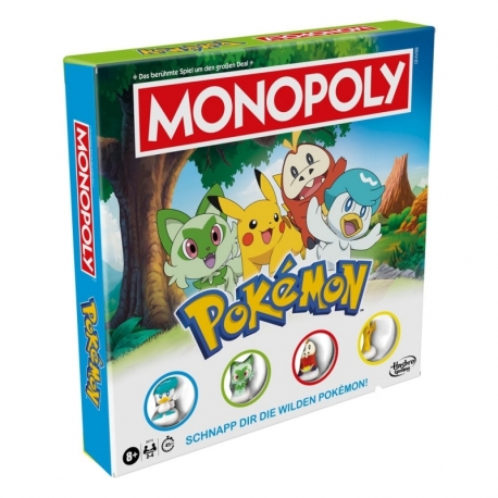 Pokémon Juego de Mesa Monopoly (Alemán)