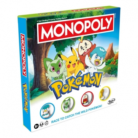 Pokémon Juego de Mesa Monopoly (Inglés)