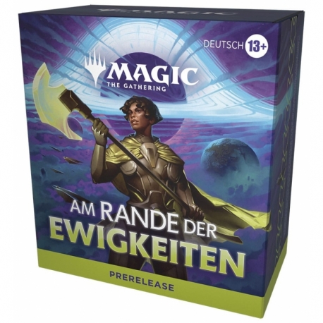 Magic the Gathering Am Rande der Ewigkeiten Packs de Presentación (Alemán)