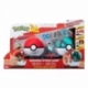 Pokémon sorpresa juego de ataque Coupenotte & Poké Ball vs. Totodile & Malla Ball