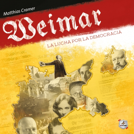 Juego de mesa Weimar: La lucha por la democracia de Maldito Games
