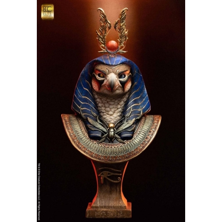 Busto tamaño real Horus by Miyo Nakamura 80 cm