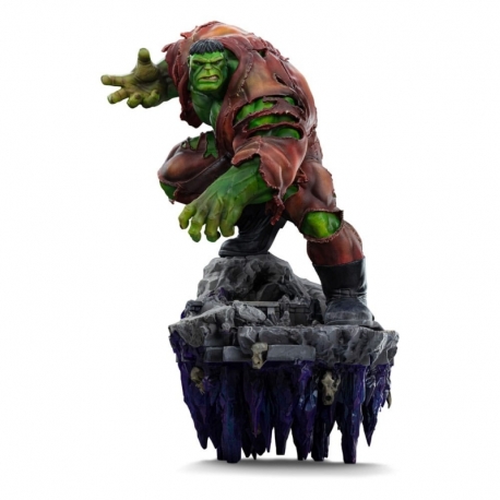 Marvel Comics Art Scale Statue 1/10 Infinity Gauntlet Hulk Deluxe Diorama 20 cm