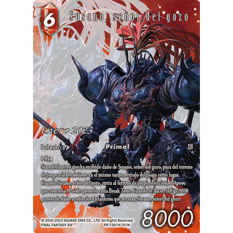 Final Fantasy TCG Opkit Susano (16+4) Enero 23 de Square Enix