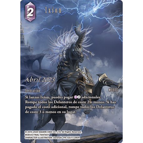 Final Fantasy TCG Opkit Ixion (16+4) April 23 from Square Enix