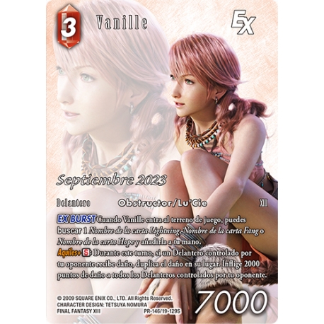 Final Fantasy TCG Opkit Vanille (16+4) Septiembre 23 de Square Enix