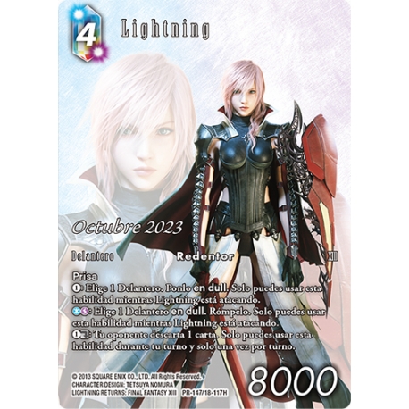 Final Fantasy TCG Opkit Lightning (16+4) Octubre 23 de Square Enix
