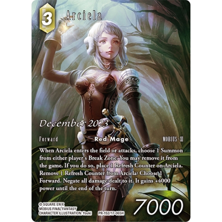 Final Fantasy TCG Opkit Arciela (16+4) December 23 from Square Enix