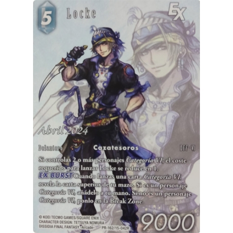 Final Fantasy TCG Opkit Locke (16+4) Abril 24 de Square Enix