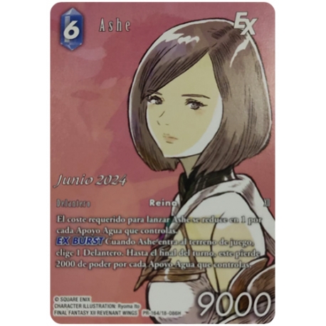 Final Fantasy TCG Opkit Ashe (16+4) June 24 from Square Enix