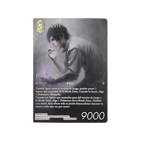 Final Fantasy TCG Opkit Ignis (16+4) January 2025 from Square Enix