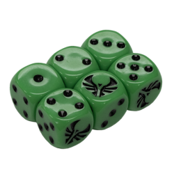 Star Trek: Away Missions - Romulan Dice Set (x6)