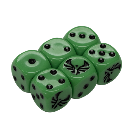 Star Trek: Away Missions - Romulan Dice Set (x6)