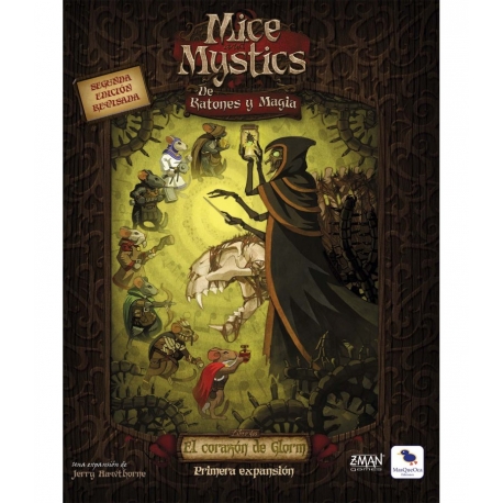 Table game Mice and Mystics (Of Mice and Magic) Spanish The Heart of Glorm 2nd Edition from MasQueOca Editions