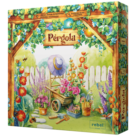 The Pergola board game from Rebel