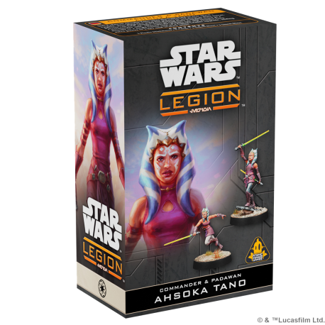 Star Wars Legión: Legión Commander & Padawan Ahsoka Tano de Atomic Mass Games