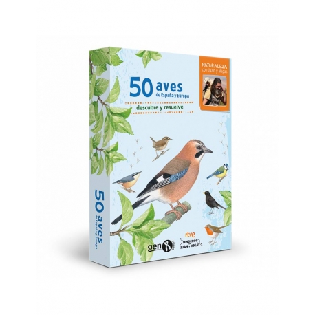 50 Birds of Spain and Europe board game from GenXGames (Spanish)