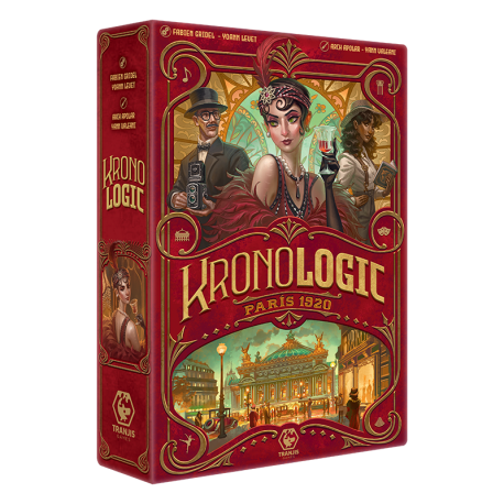 Kronologic: Paris 1920 Board Game by Tranjis Games